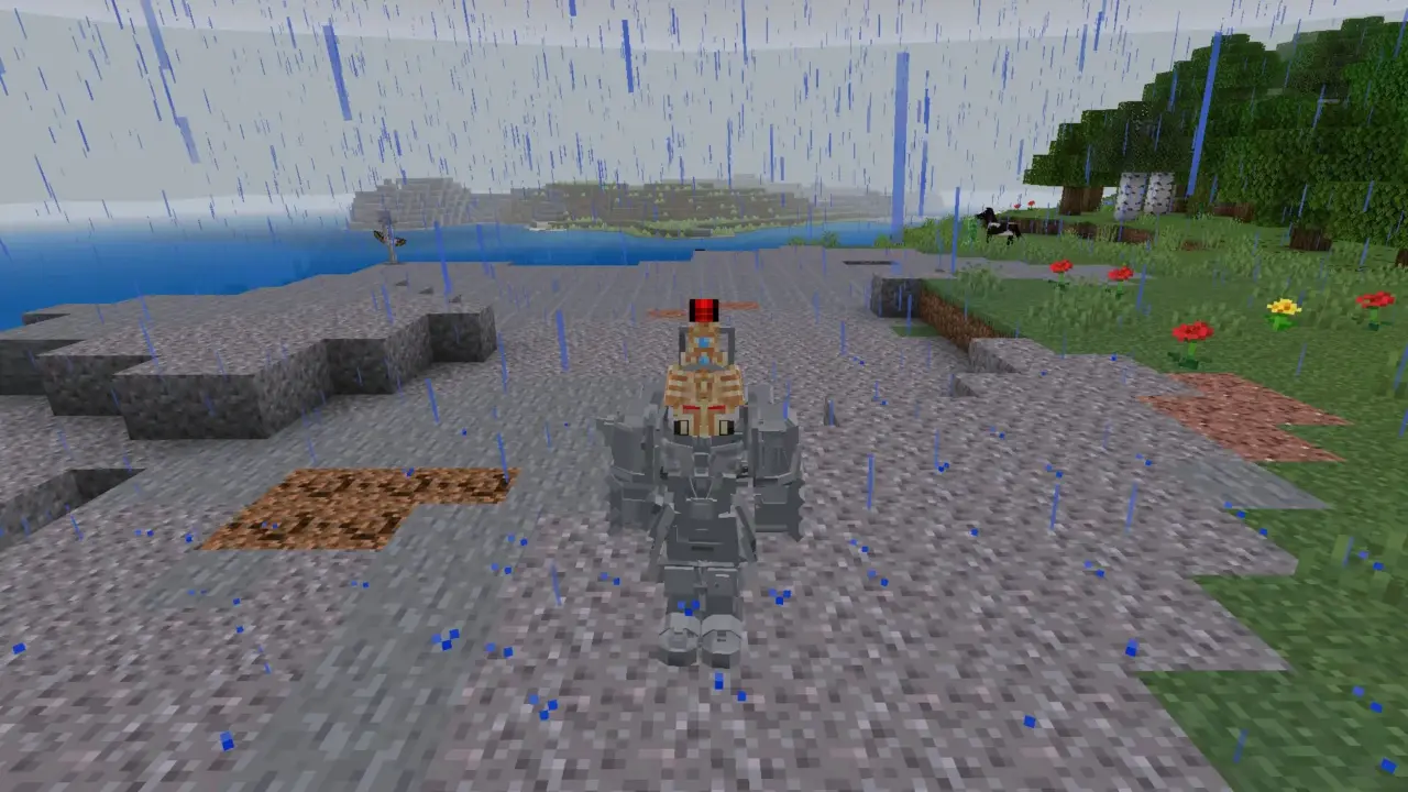 Воин из мода Вархаммер 40000 для Майнкрафт ПЕ