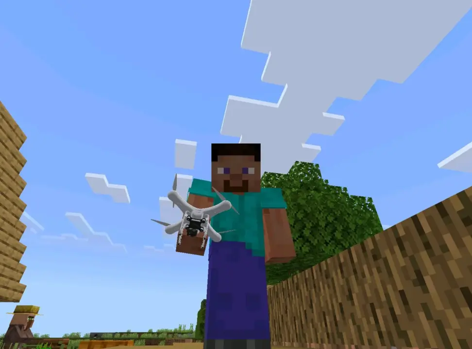 Мод на Дроны для Minecraft PE