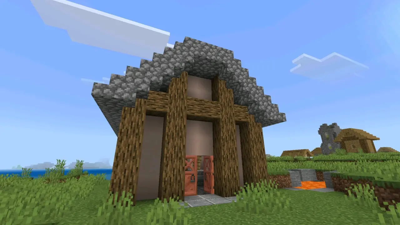 Барак из мода на Колонию для Minecraft PE