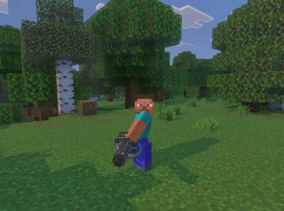 Мод TACZ для Minecraft PE