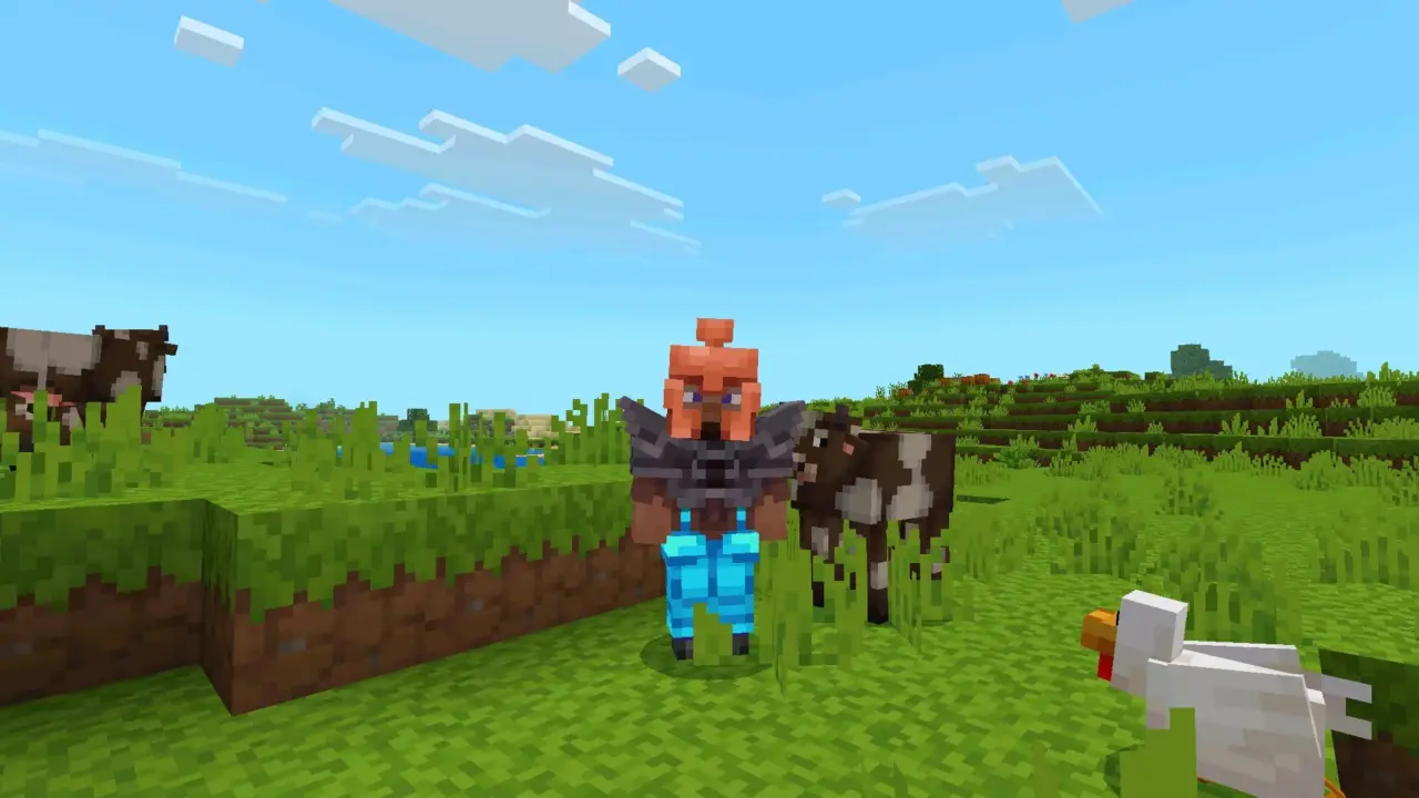 Версия 1.12 из Мода на Actions Stuff для Minecraft PE