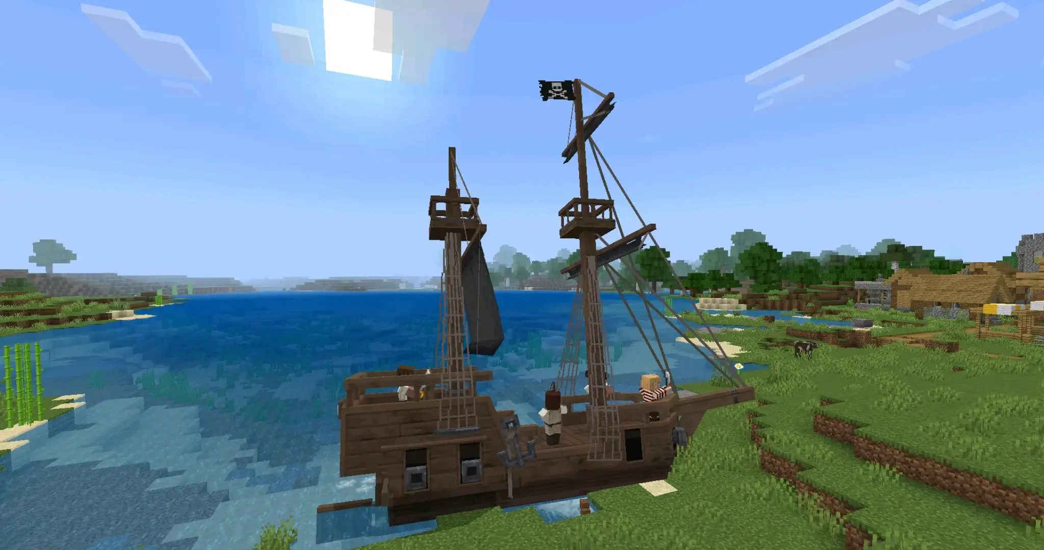 Скачать Мод на Пиратов для Minecraft Bedrock